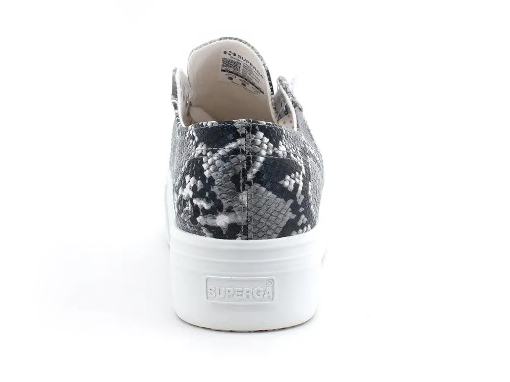 Superga 2790 Synsnaket LW Sneaker - Superga 2790 Snake Print Platform Sneaker