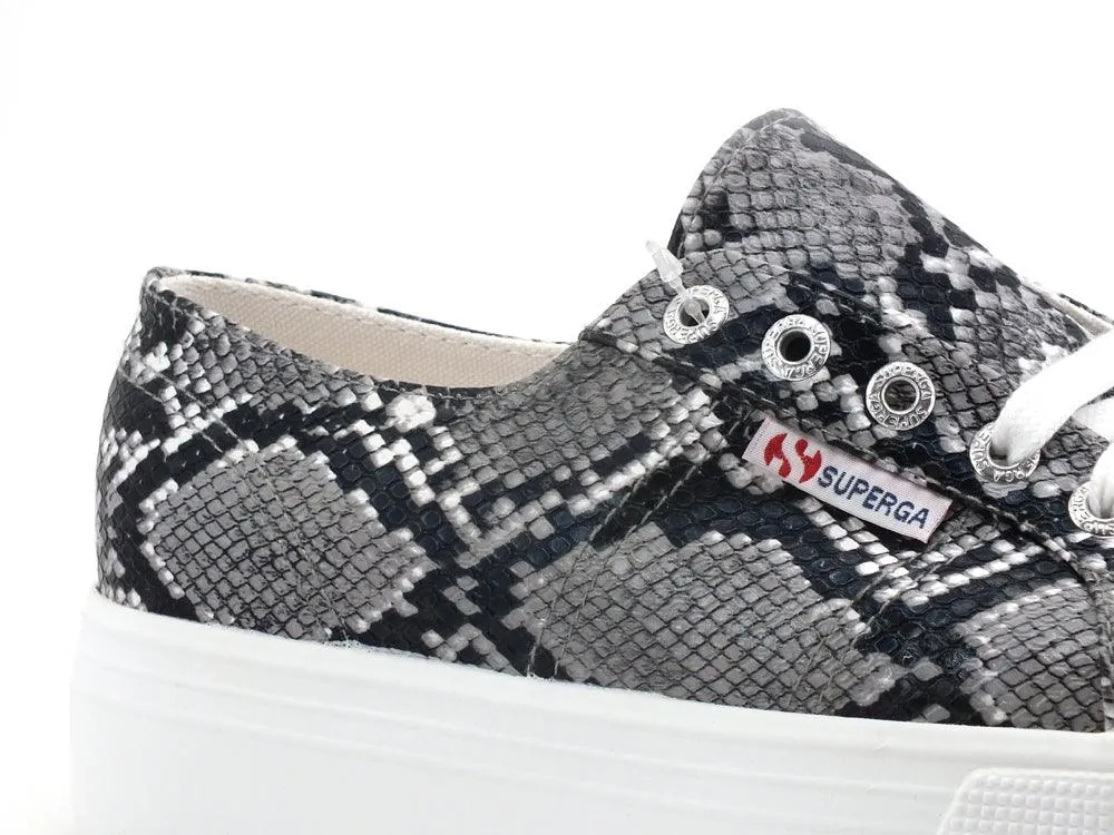 Superga 2790 Synsnaket LW Sneaker - Superga 2790 Snake Print Platform Sneaker