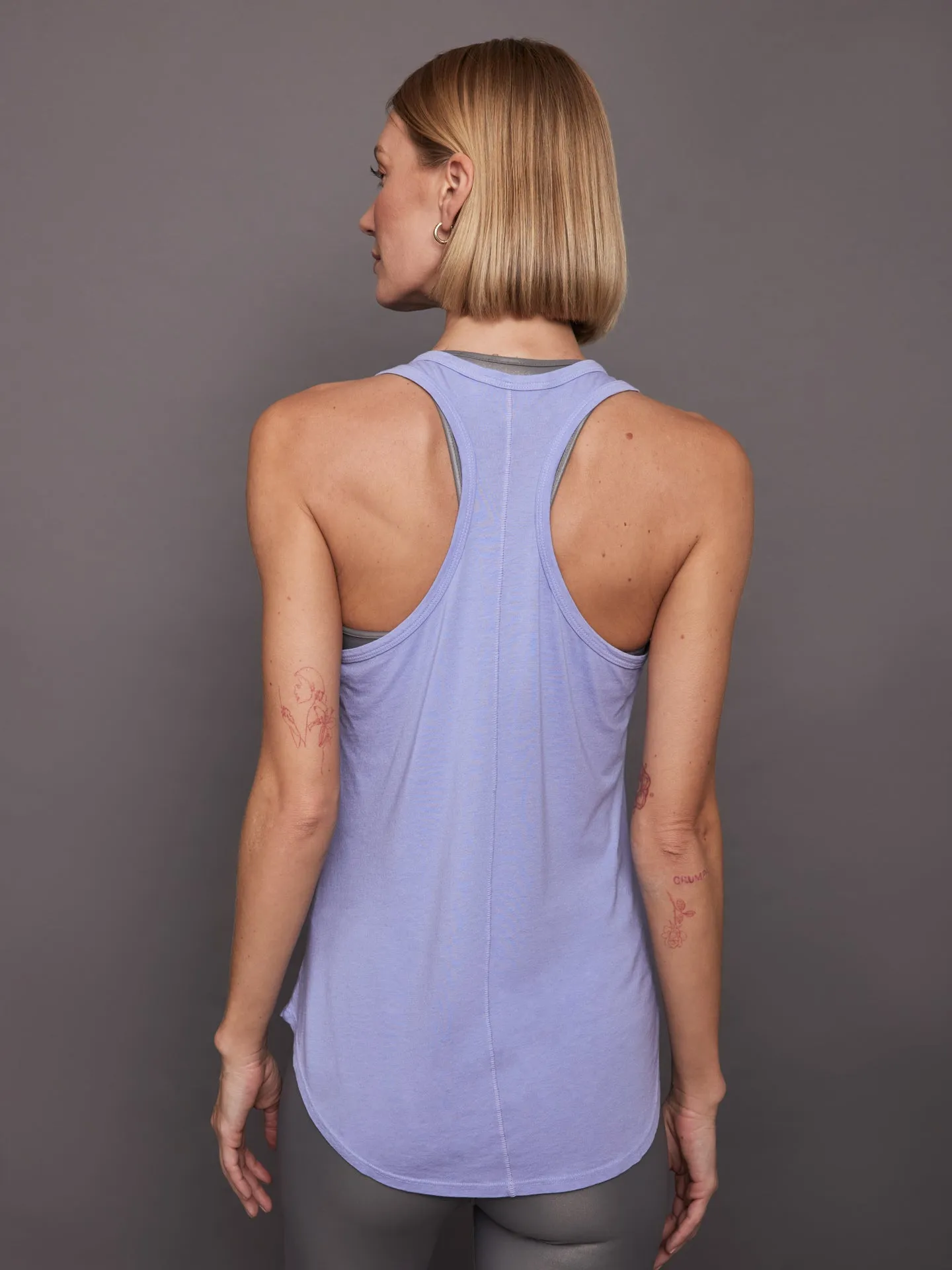 Sweet Lavender Racerback Tank Top