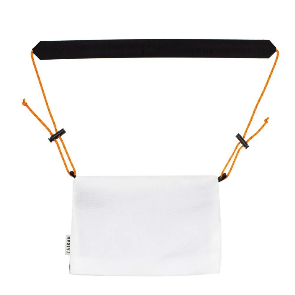 Taikan White Black Orange Sacoche Large Bag