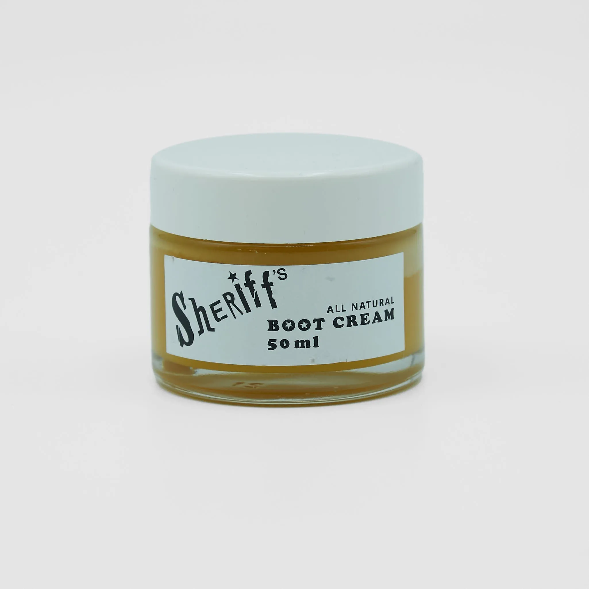 The Sheriff's All Natural Boot Cream