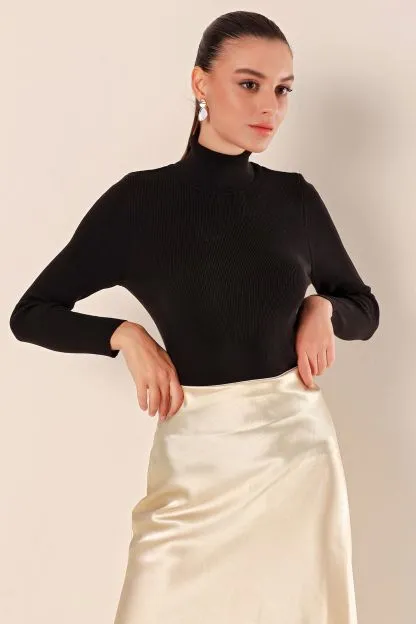 Knit Turtleneck Sweater