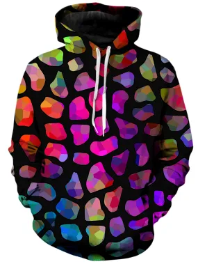 Unisex Hoodie with Jewel Giraffe Print