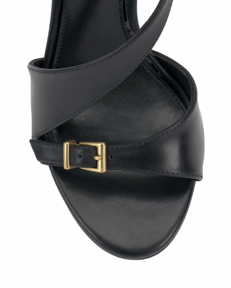 Vince Camuto Women's ADESIE Black Loafer - Spazzolato Calf Leather