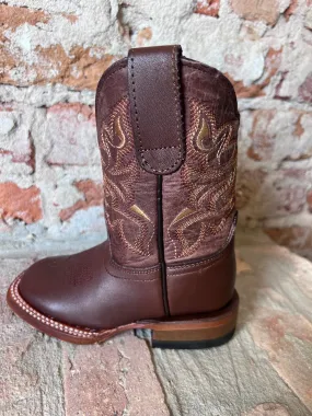 Vintage Brown Kids Boot