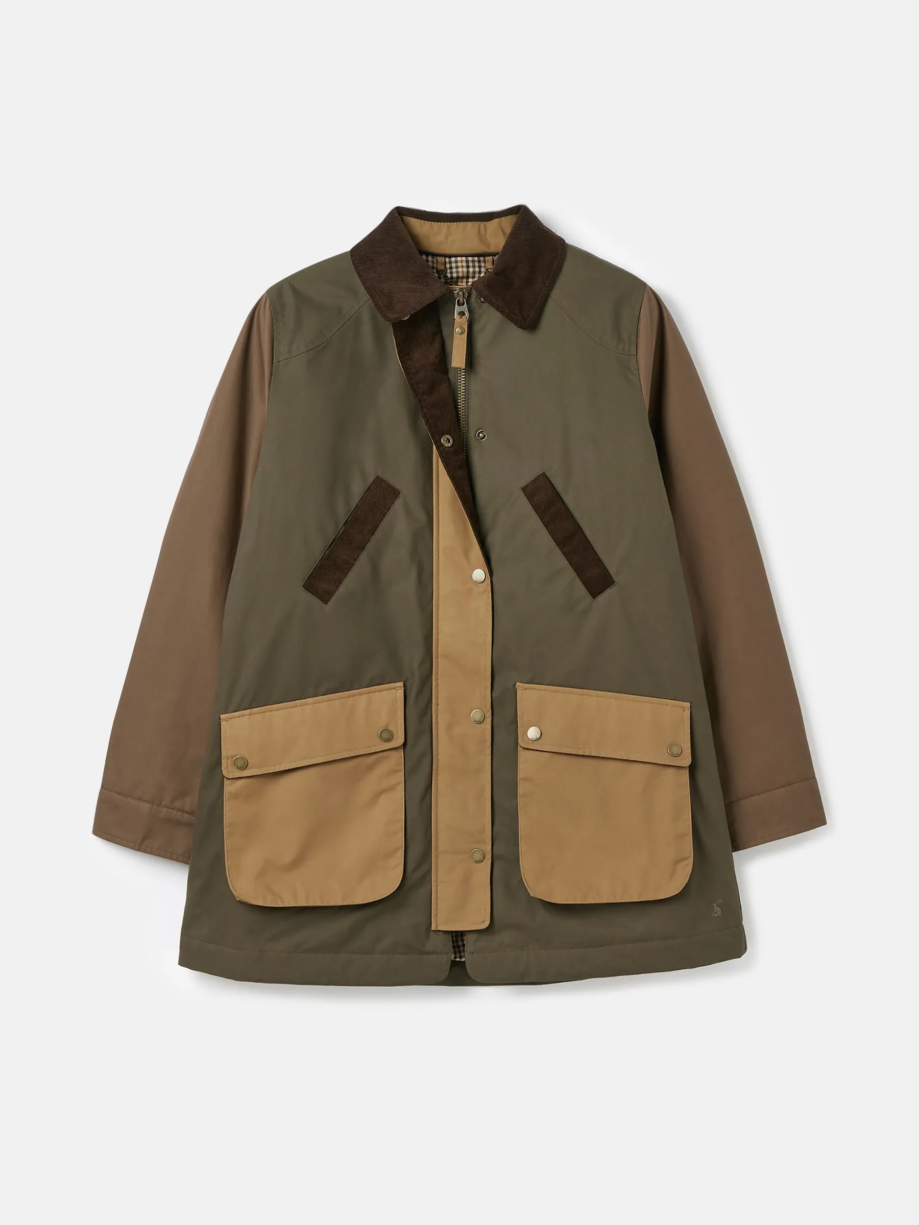 Waterproof Brown Khaki Dry Wax Coat