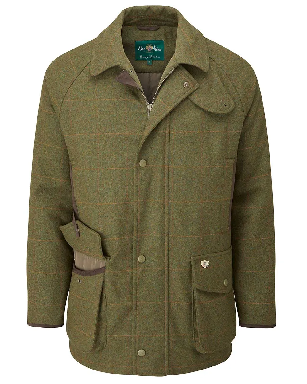 Waterproof Tweed Coat by Alan Paine Combrook