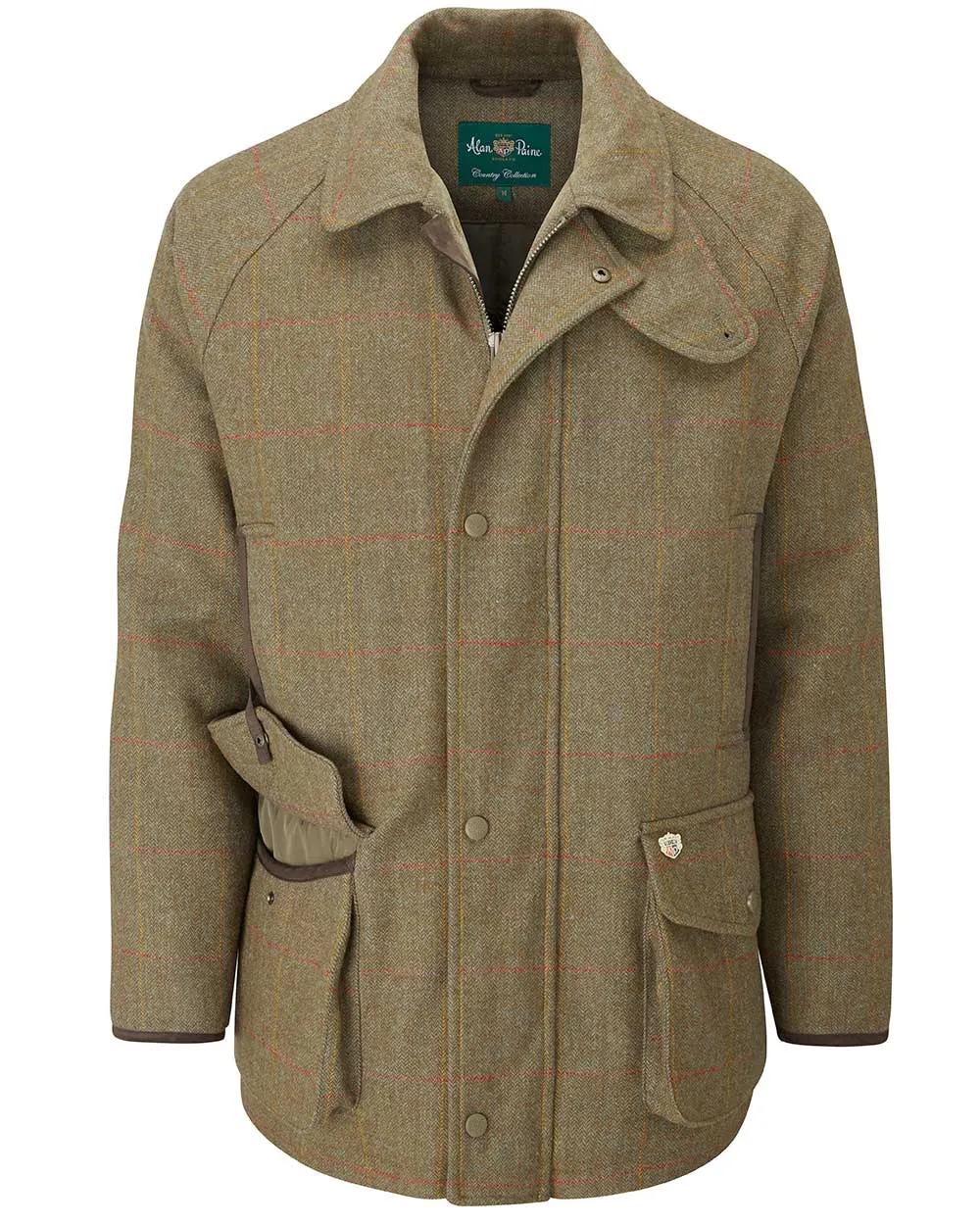 Waterproof Tweed Coat by Alan Paine Combrook