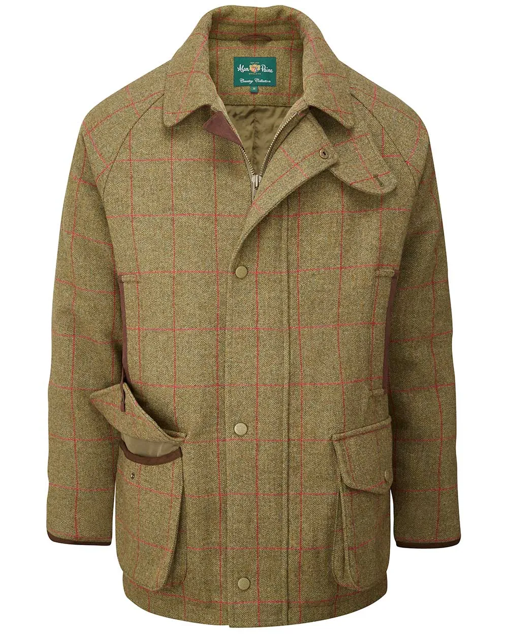 Waterproof Tweed Coat by Alan Paine Combrook