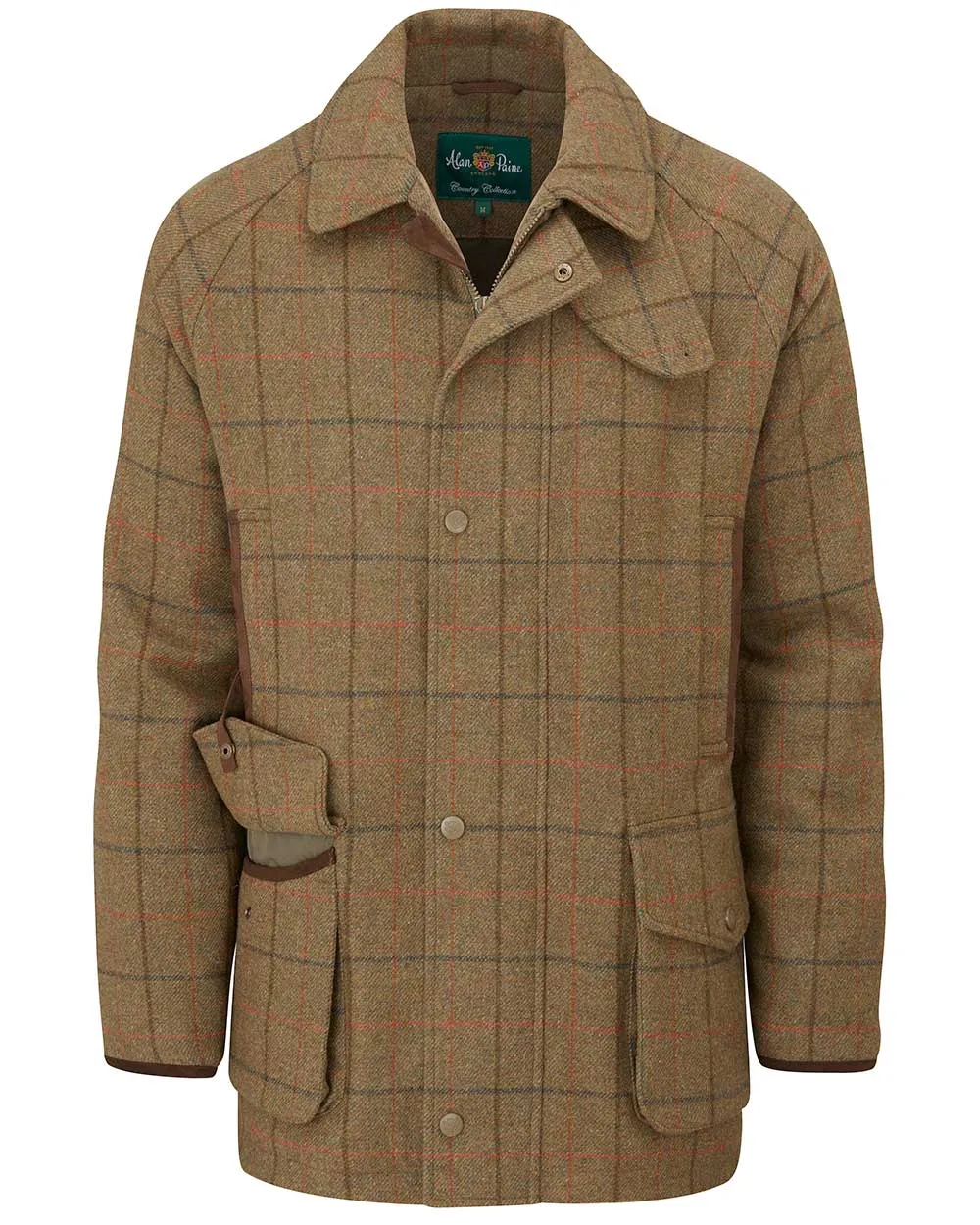 Waterproof Tweed Coat by Alan Paine Combrook