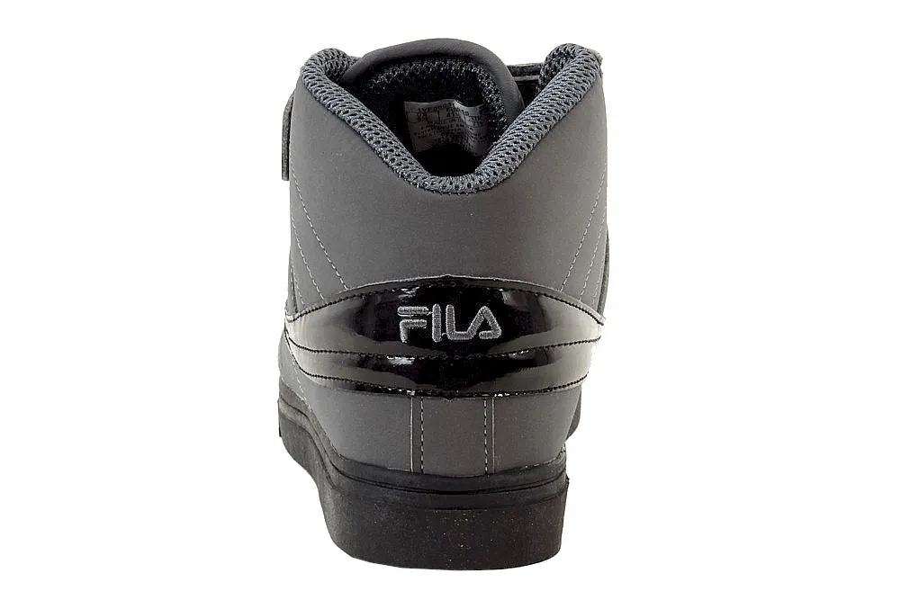 White Fila Vulc-13 High Top Sneakers for Men Size 10 in Fila Navy and Fila Red