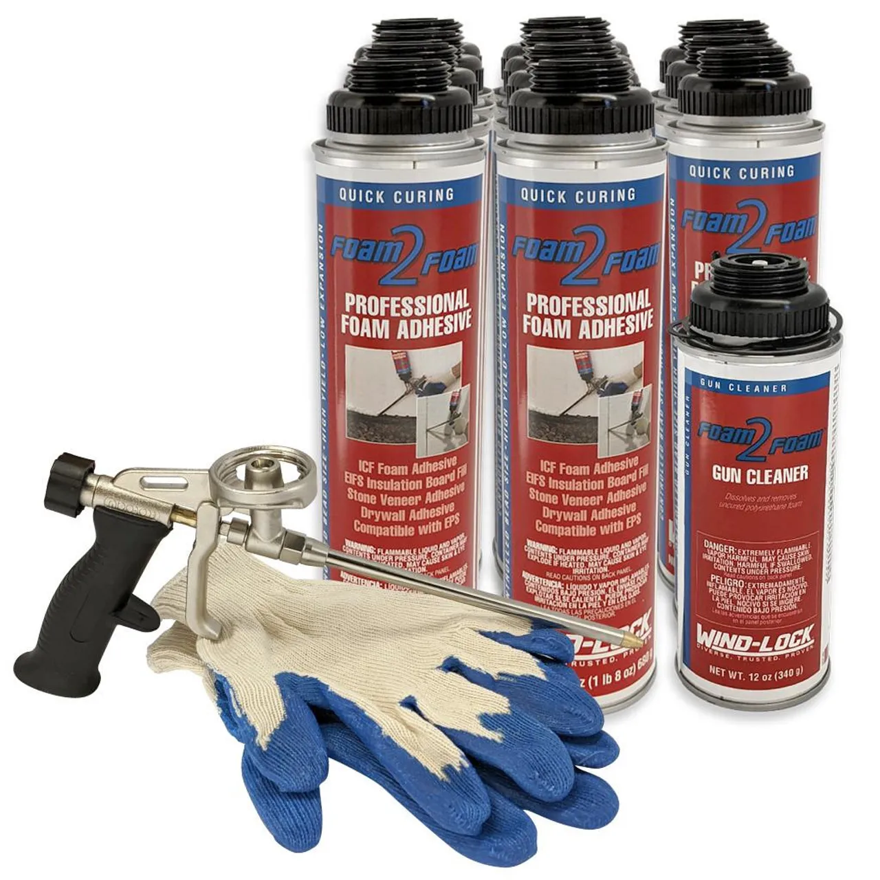 Wind-lock Contractor's Choice Value Foam2Foam Kit