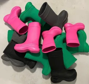 Womens Rain Croc Boots