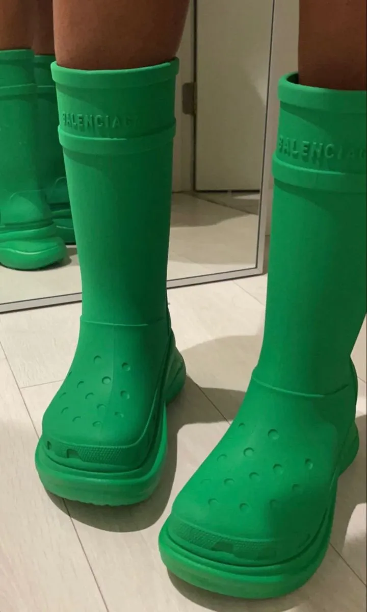 Womens Rain Croc Boots