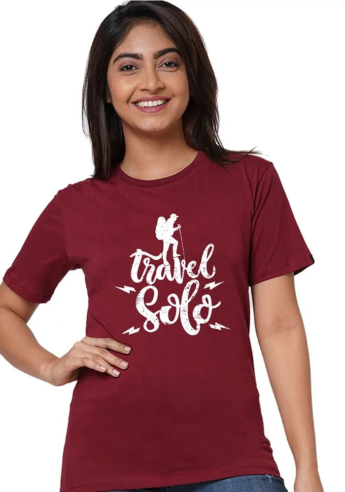 Women's Travel Solo Tshirt